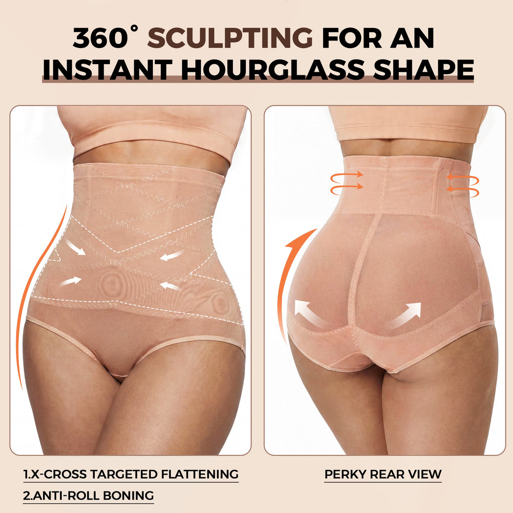 Aveli 3D Sculpt High-Waist Tummy Control Shaper